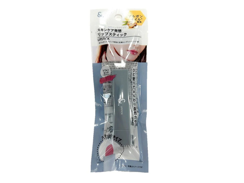 ＆．リップスティック　シフォンピンク